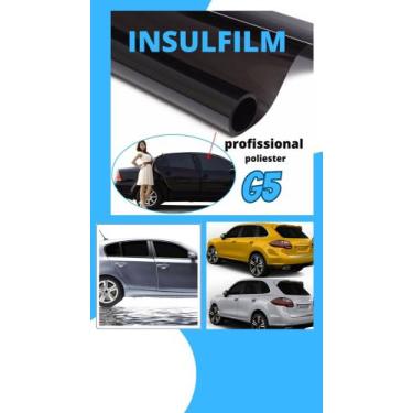 Imagem de Pelicula controle solar insulfilm g5 poliester 75cm x 3metros - NEXFIL