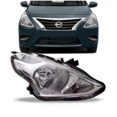 Imagem de Farol Nissan Versa 2015 Á 2017 - TYC, Direito