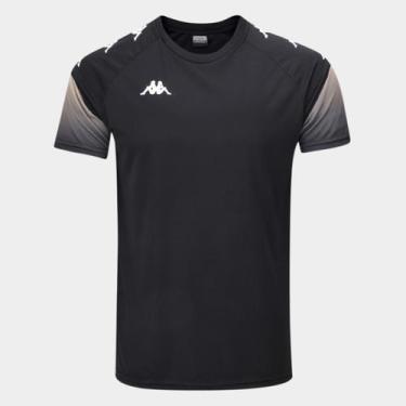 Imagem de Camisa Kappa Bearr Masculina, Preto, GG
