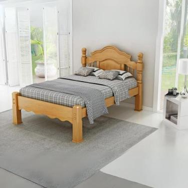 Imagem de Cama De Casal Moderna Andressa Com Mel - Bedroom Móveis, Casal, Mel, 3