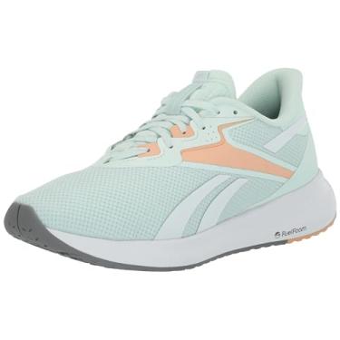 Imagem de Reebok Tênis de corrida feminino Energen 3 Wo, Aqua Dust/Branco/Peach Glow, 38