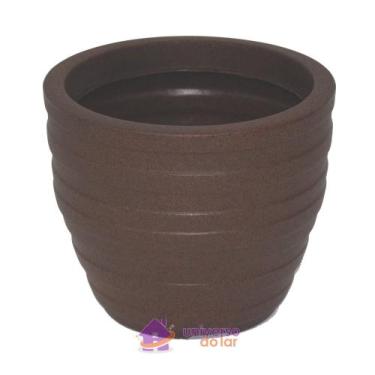 Imagem de Vaso Inca Tramontina Basic em Polietileno Terracota 24 cm