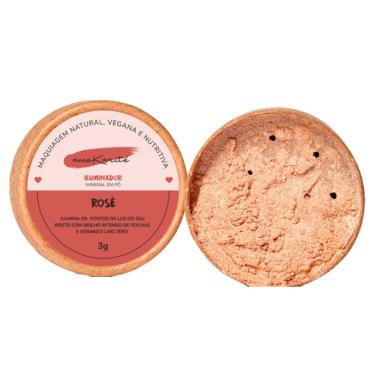 Imagem de Iluminador Mineral Em Pó Rose Amokarité 3g
