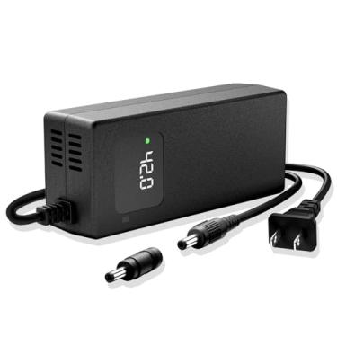 Imagem de 42V 2A Fast Charger for 36V Electric Scooter & Hoverboard – Compatible with Hover-1, Highlander, Dynamo, Helios, Hiboy S2 Pro, KS4, Gotrax – Lithium-Ion Battery Charger for Self-Balancing Scooters