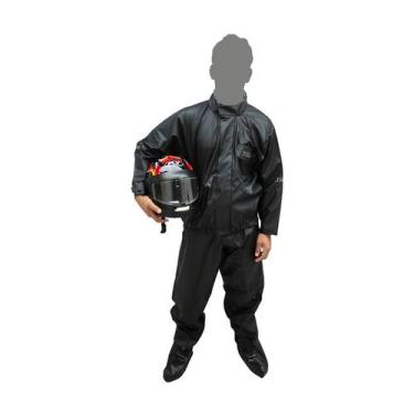Imagem de Capa chuva cj.motoq.vinils.black p - POLICAP