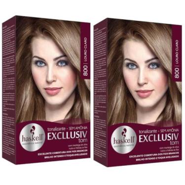 Imagem de Kit 2 TONALIZANTE HASKELL 800 LOURO CLARO