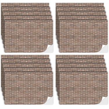 Imagem de Papel de parede e piso Dollhouse Flutesan 12 peças autoadesivas