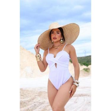 Imagem de Body Maiô Feminino Elegante Moda Praia Feminino Verão - Betanqur, Bran
