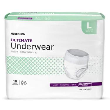 Imagem de Roupa íntima para incontinência para adultos McKesson Ultimate Large 7