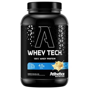 Imagem de WHEY TECH 900G (CONCENTRADA + ISOLADA) BAUNILHA - ATLHETICA NUTRITION