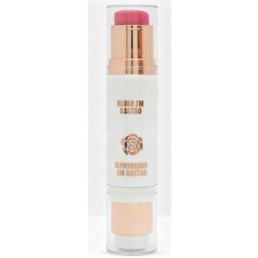 Imagem de Blush e Iluminador em Bastão Amor & Anjos Efeito Natural - Amor Anjo