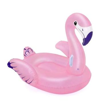 Imagem de Boia Inflável Bestway Divertida Flamingo Com Alça - Nautika