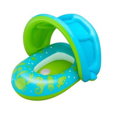 Imagem de Bote Inflável Bestway para Bebes Azul e Verde - Nautika
