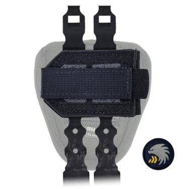 Imagem de Hero's Pride Eagle Molle Adaptador universal para bolsas e suportes de cinto de serviço, transporte de cinto de serviço policial, acessórios modulares de equipamentos policiais, clipes maliciosos