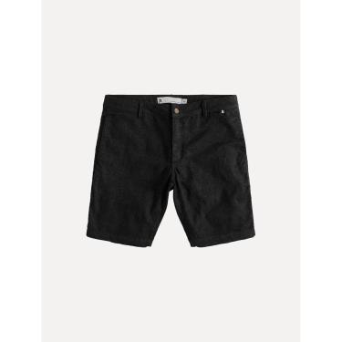 Imagem de Bermuda Reserva Masculina Slim Casual Tito Preto Mescla-Masculino