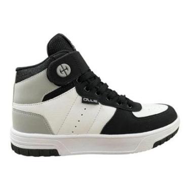 Imagem de Tenis Street Ollie Alpha3 Moda Cano Alto Basket Original-Masculino