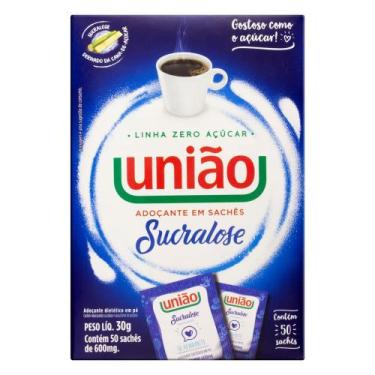 Imagem de Adoçante Sucralose em Pó 50 Sachês União 30g