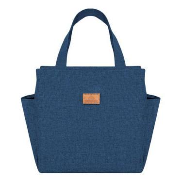 Imagem de Bolsa Lancheira Estilo Térmica em Material Resistente Forte Semi Imper