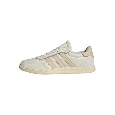 Imagem de adidas Tênis feminino Breaknet Sleek, Branco/Areia Strata/Baunilha quente, 39