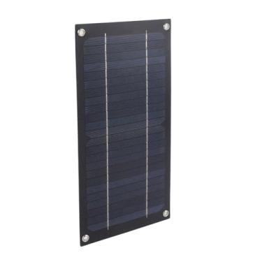 Imagem de Cryfokt Kit de Painel Solar Portátil de Silício Monocristalino Com Controlador de Carga 100A de Alta Eficiência para Acampamento RV, Carregador de Painel Solar 18V