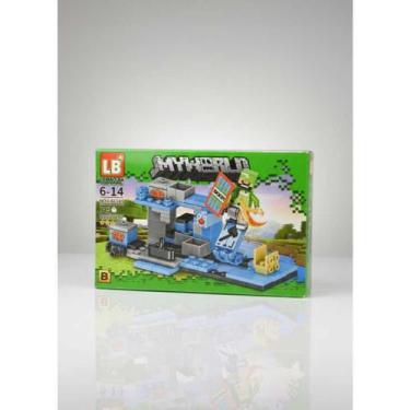 Imagem de Lego My World de 130 Peças Com Peça Facil de Montar Envio Imediato -
