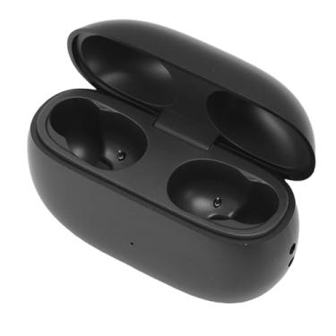 Imagem de Fabater Caso Carregador de Fone de Ouvido Sem Fio para Botões + Luz Indicadora de Emparelhamento Eficiente Carregamento Rápido para Usuários Abs Preto