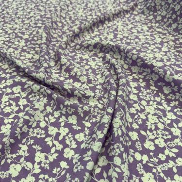 Imagem de Tecido Viscose Estampada Florzinhas 1,45m Para Roupas Femininas de Alt