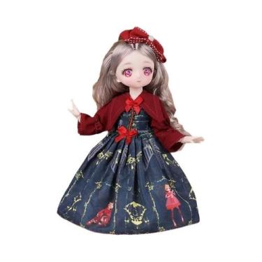 Imagem de Boneca Princesa BJD De 30 Cm, Maquiagem Rápida Em 6 Minutos, Presente 