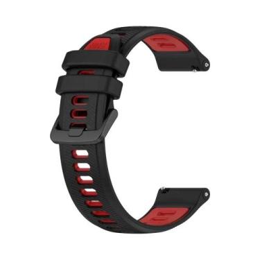 Imagem de Pulseira De Silicone De 20mm 22mm Para Amazfit GTR GTS Bip Active Spor