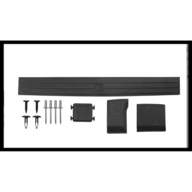 Imagem de Tampa decorativa do pedal da bagageira acessórios do carro compatíveis com F150 2009-2010 modificação da tampa da porta traseira parte de ajuste 9L3Z9940602BA (placa de cobertura do meio 2015-2018)