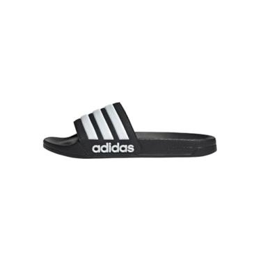 Imagem de adidas Sandálias Slide Unissex, Negbás Ftwbla Negbás, us:14