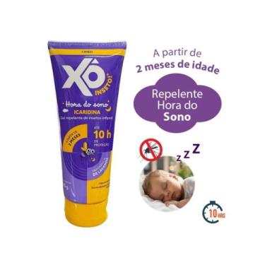 Imagem de Repelente de Insetos Infantil Xô Inseto Hora do Sono Icaridina Gel 95g