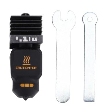 Imagem de Eujgoov Bocal de Impressora 3D de 0,6 Mm, Aço Endurecido + Bocal de Liga de Ti Kit Hotend de Cabeça de Extrusão HF para PLA ABS TPU PETG