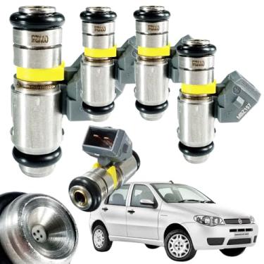 Imagem de Kit Com 4 Bicos Injetores Palio RST 2 Gasolina 2004 2005 Em Diante - 50102702, IWP157