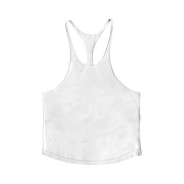 Imagem de Camiseta Sem Mangas Masculina Para Academia, Top De Musculação Respirá