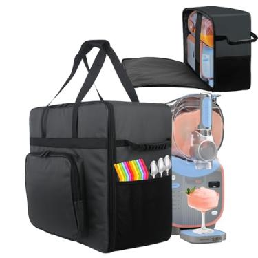 Imagem de Bolsa de transporte para máquina de slushie Ninja SLUSHi Max, portátil, para uso ao ar livre, congelada, bolsa de viagem, design de abertura frontal, bolsa para máquina de slushie Ninja SLUSHi Max