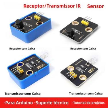 Imagem de Módulo Transmissor E Receptor Infravermelho Para Arduino, Raspberry Pi