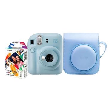 Imagem de Kit Fujifilm Instax Mini 12 Cor Azul