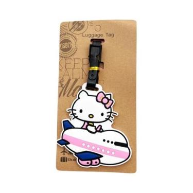 Imagem de Etiqueta De Bagagem Hello Kitty Kuromi, Porta-identificação De Mala Em