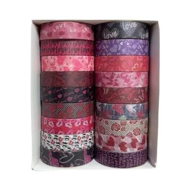 Imagem de Fita Washi Com Padrão De Constelações E Céu Estrelado, 6 Rolos, Decora