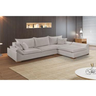 Imagem de Sofá Martins M-201 Boucle Canto Invertido Estofados Martins Boucle Cinza