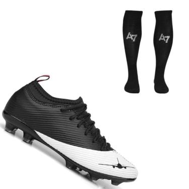 Imagem de Chuteira De Campo Botinha Airplane A7 + Meião-Masculino