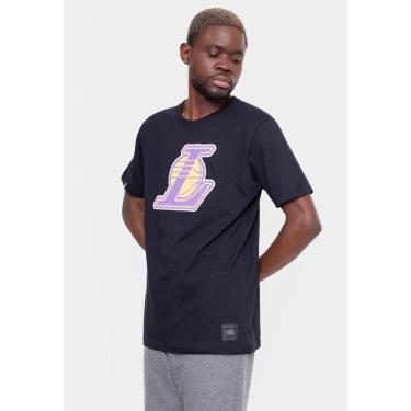 Imagem de Camiseta NBA Logo Esferas Los Angeles Lakers Masculino-Masculino