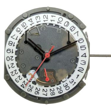 Imagem de Máquina para Relógio de Pulso Pe50 com Calendário e Acumuladores - Rei