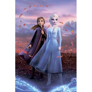 Imagem de Painel Festa Retangular P/ Casado 1,5x2,2 Frozen 3 - Fantasia Brás 
