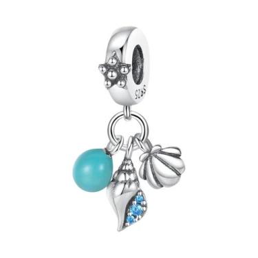 Imagem de Pingentes De Prata Esterlina 925 Com Temática De Tartaruga Do Oceano, 