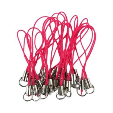 Imagem de Cordão Lanyard Com Fecho Lagosta E Ganchos Para Chaveiro, 20-100 Peças