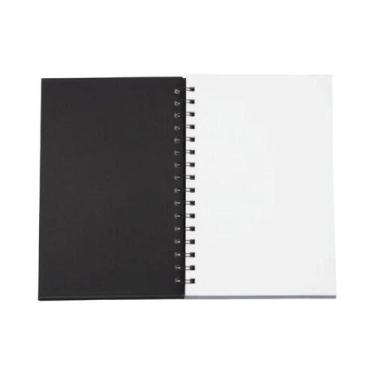 Imagem de Caderno Retro De Papel Kraft Com Espiral, Diário Em Branco Para Desenh