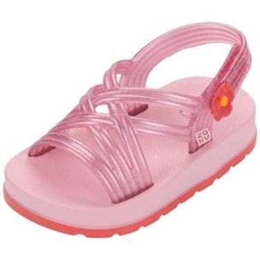 Imagem de Sandália Infantil Menina Conforto Fácil Calce Zaxynina-Feminino
