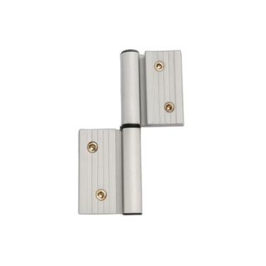 Imagem de Dobradiça encaixe linha 30 dupla sd-323 porta giro abrir aluminio fosc